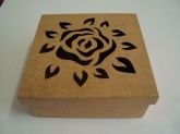 Caixa Rosa MDF